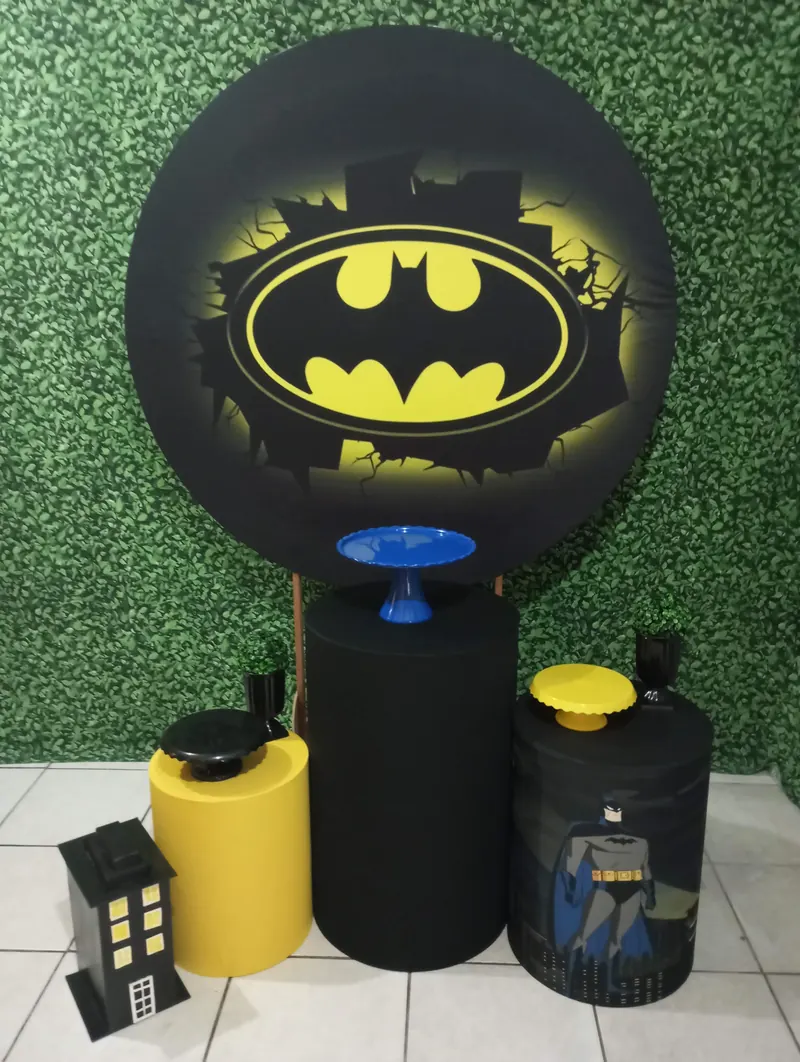 Decoração Batman Pegue e Monte em Curitiba