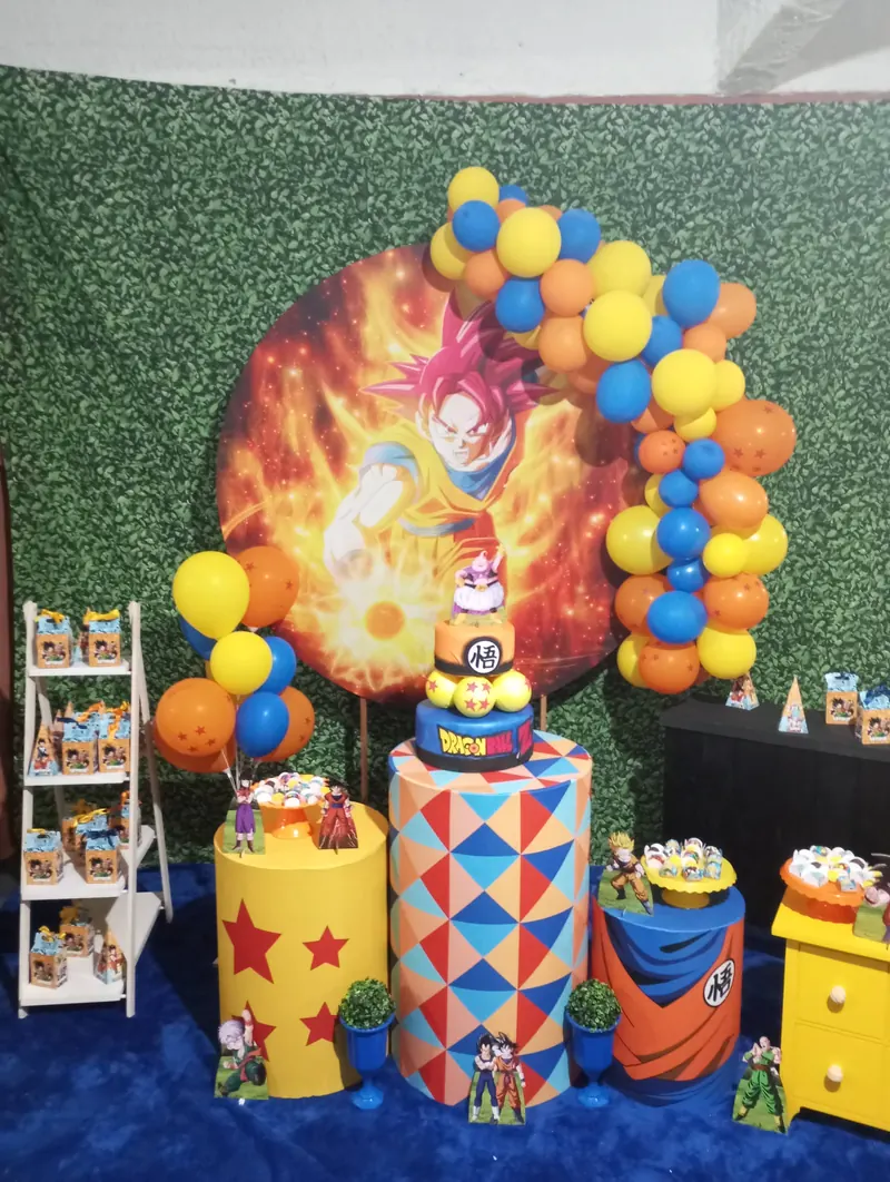 Decoração Dragon Ball Z Pegue e Monte em Curitiba