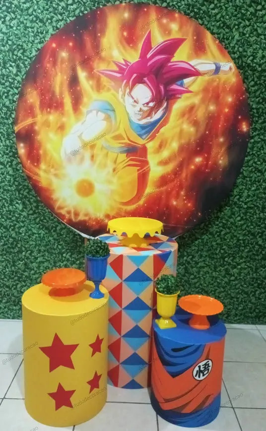 Decoração Dragon Ball Z Pegue e Monte em Curitiba — foto 3
