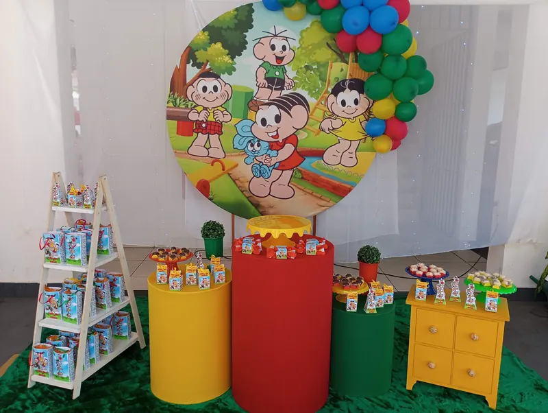 Decoração Turma da Mônica Pegue e Monte em Curitiba — foto 1
